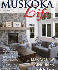 cover of muskoka life magazine june 2019 cover of muskoka life magazine june 2019